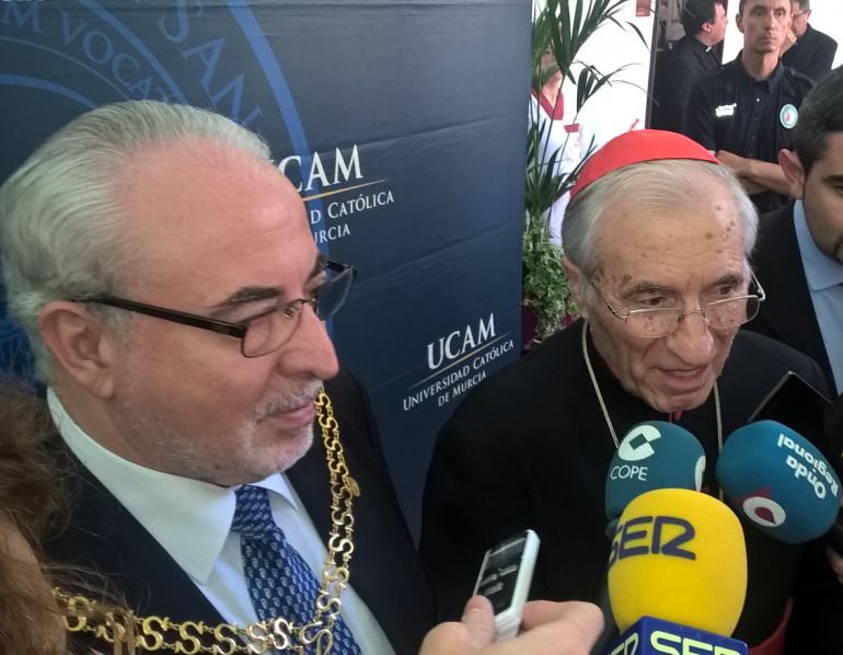 La UCAM nombra Doctor Honoris Causa a Rouco Varela La UCAM nombra Doctor Honoris Causa a Rouco Varela