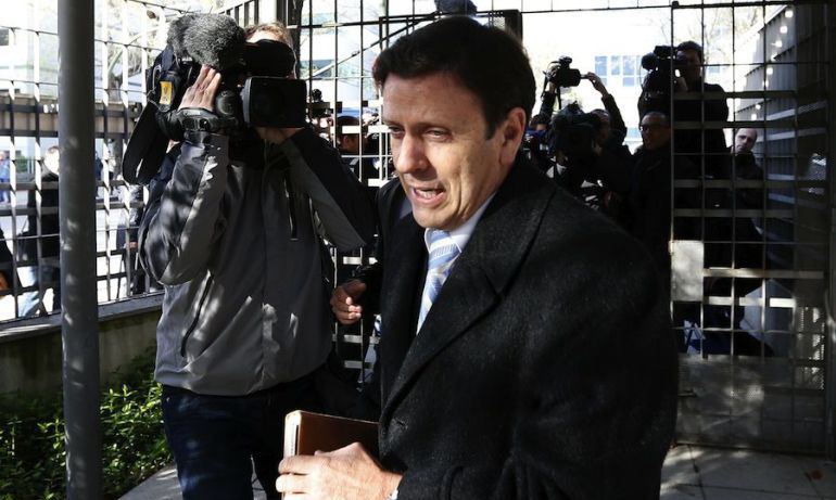 Eufemiano Fuentes durante el juicio de la operación Puerto Eufemiano Fuentes durante el juicio de la operación Puerto