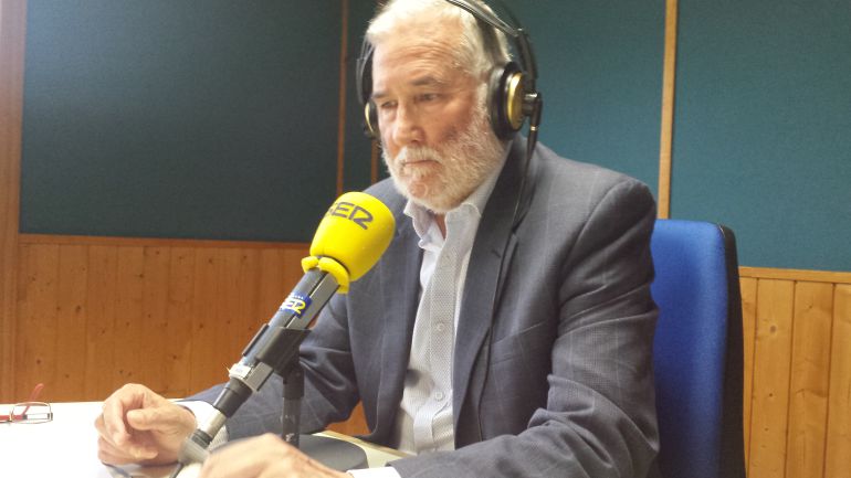 El consejero de educación, Ramón Ruiz, durante su intervención. El consejero de educación, Ramón Ruiz, durante su intervención.