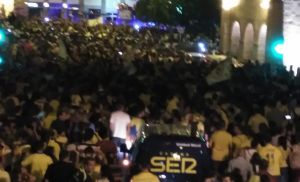 Cádiz festeja el ascenso en la calle Cádiz festeja el ascenso en la calle