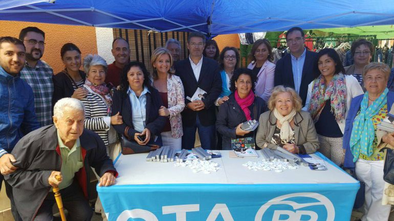 Candidatos por Cuenca junto con alcaldes y alcaldesas de la comarca en Tarancón Candidatos por Cuenca junto con alcaldes y alcaldesas de la comarca en Tarancón