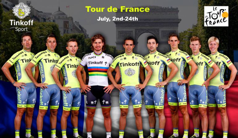 Contador será el líder del equipo con el objetivo de buscar su tercer Tour de Francia Contador será el líder del equipo con el objetivo de buscar su tercer Tour de Francia