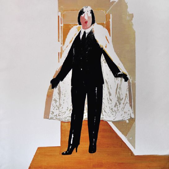 PALO TAMBOR, 2016 Óleo sobre lienzo, 200 x 200 cm PALO TAMBOR, 2016 Óleo sobre lienzo, 200 x 200 cm