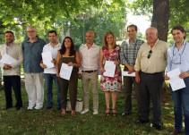 "Enhorabuena, y que tardemos bastante en vernos"
