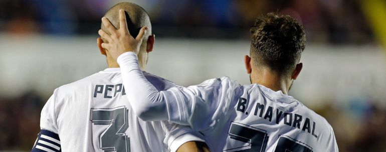 Borja Mayoral, con Pepe Borja Mayoral, con Pepe