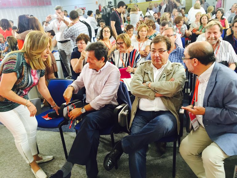 Javier Lambán, muy crítico en la ejecutiva federal del PSOE Javier Lambán, muy crítico en la ejecutiva federal del PSOE
