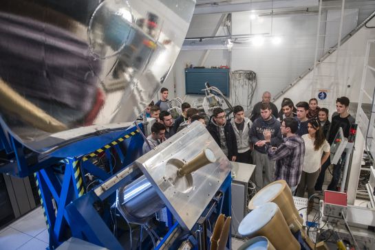 El Aula de Astronomía de Yebes bate récords de asistencia durante el presente curso: AstroYebes ya es uno de los centros científicos más visitados de España El Aula de Astronomía de Yebes bate récords de asistencia durante el presente curso: AstroYebes ya es uno de los centros científicos más visitados de España
