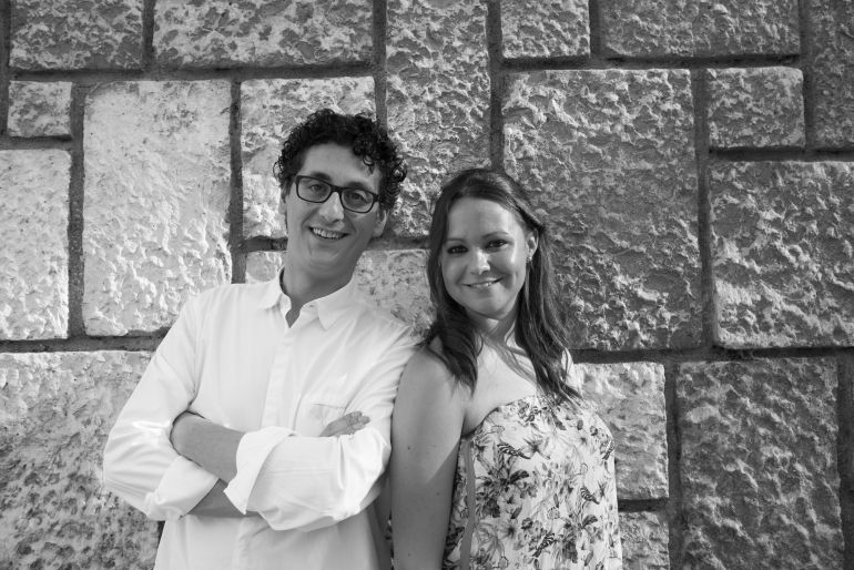 La soprano Elena Rey y el pianista Óscar Lobete La soprano Elena Rey y el pianista Óscar Lobete