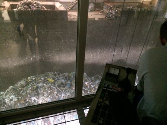 Una incineradora integrada en la ciudad Una incineradora integrada en la ciudad
