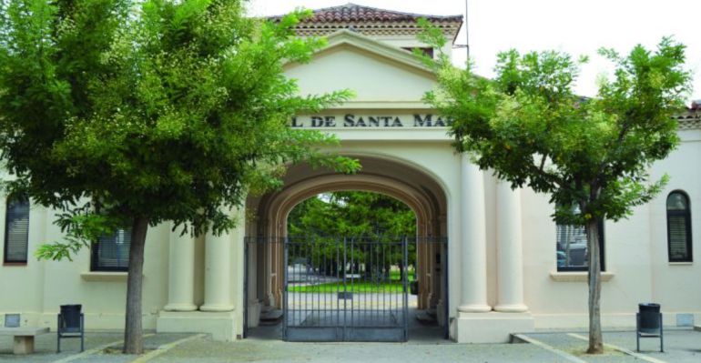 Entrada de l'hospital Santa Maria, centre de referència en salut mental a la demarcació de Lleida. Entrada de l'hospital Santa Maria, centre de referència en salut mental a la demarcació de Lleida.