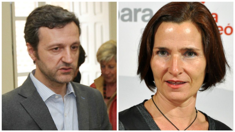 Miguel Ángel Paniagua (PP) y Mª Luz Martínez Seijo (PSOE) Miguel Ángel Paniagua (PP) y Mª Luz Martínez Seijo (PSOE)