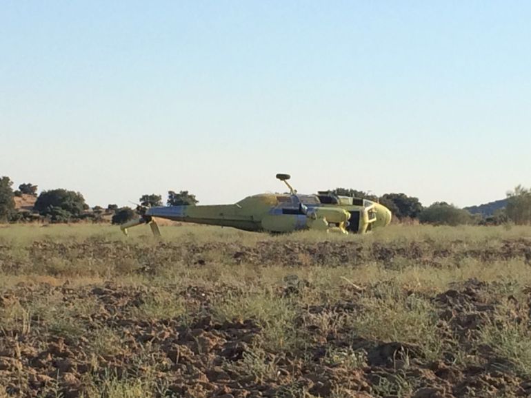 El helicóptero de emergencias accidentado en Valdemorillo se averió seis veces en tres meses El helicóptero de emergencias accidentado en Valdemorillo se averió seis veces en tres meses