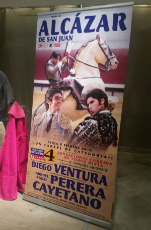 Ventura, Perera y Cayetano en Alcázar de San Juan Ventura, Perera y Cayetano en Alcázar de San Juan
