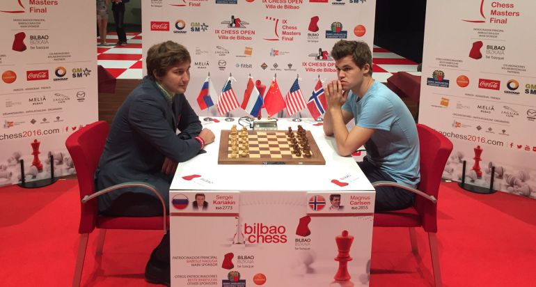 Carlsen y Kariain final de maestros: Carlsen VS Kariakin, antesala de la gran final Carlsen y Kariain final de maestros: Carlsen VS Kariakin, antesala de la gran final