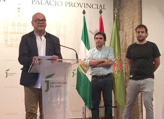 Los organizadores de la XIX edición del festival 'Miaque', que tendrá lugar en porcuna, presentan cartel en la Diputación Provincial de Jaén. Los organizadores de la XIX edición del festival 'Miaque', que tendrá lugar en porcuna, presentan cartel en la Diputación Provincial de Jaén.