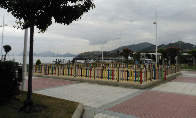 Área de juegos en el Parque Amestoy. Área de juegos en el Parque Amestoy.