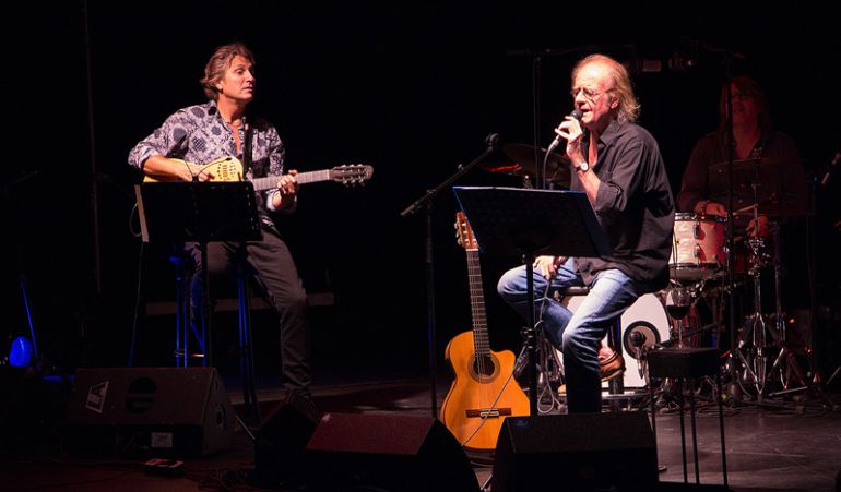 Luis Eduardo Aute durante uno de los conciertos de 'Giralunas' Luis Eduardo Aute durante uno de los conciertos de 'Giralunas'