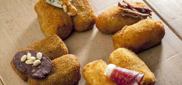Imagen de algunas de las croquetas que se podrán cazar en el 'Croquémon Go' Imagen de algunas de las croquetas que se podrán cazar en el 'Croquémon Go'