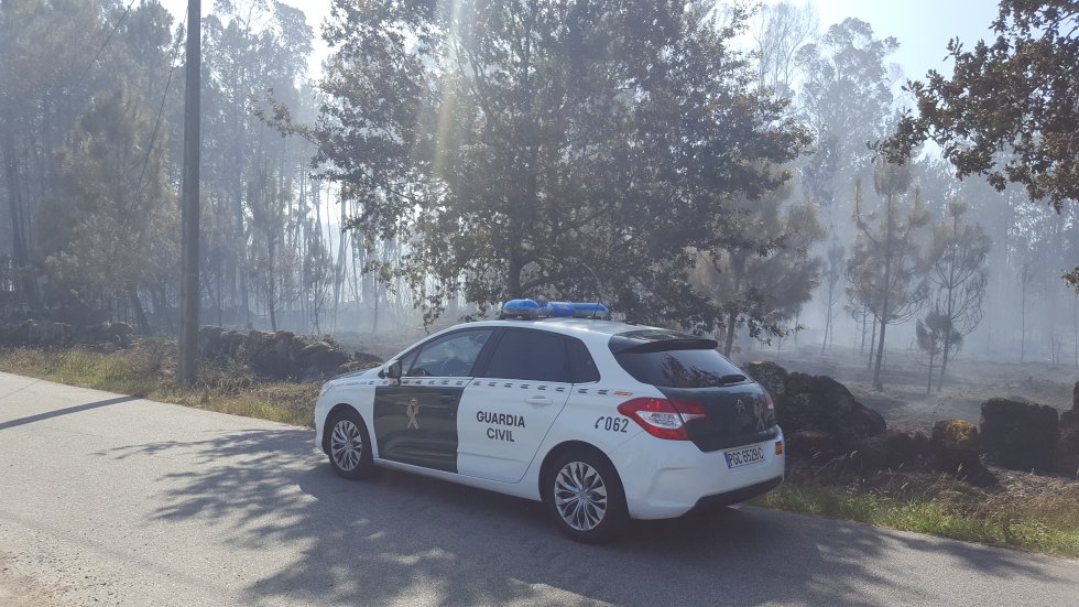Los incendios de Cotobade y Xiabre en imágenes Los incendios de Cotobade y Xiabre en imágenes