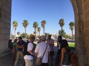 Badajoz está de puente hasta para quitar camalote Badajoz está de puente hasta para quitar camalote