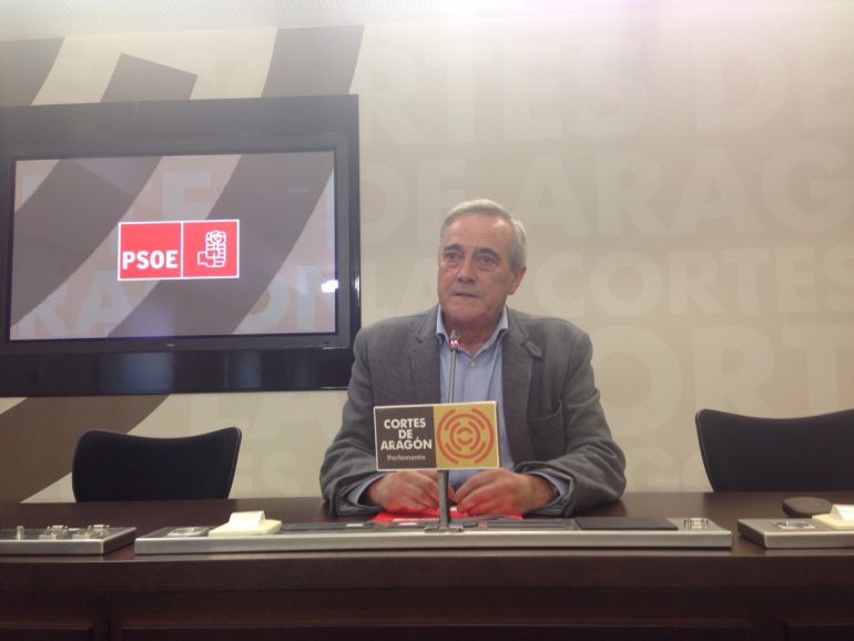 Javier Sada, portavoz del PSOE en las Cortes de Aragón Javier Sada, portavoz del PSOE en las Cortes de Aragón