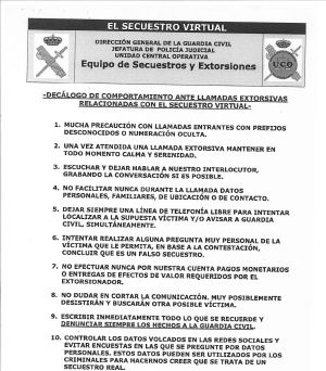 Alertan en Manzanares de falsos "secuestros virtuales" Alertan en Manzanares de falsos "secuestros virtuales"