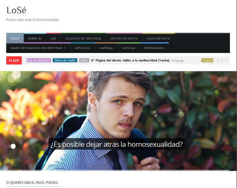 Arcopoli denuncia una web que vende servicios para "dejar atrás la homosexualidad" Arcopoli denuncia una web que vende servicios para "dejar atrás la homosexualidad"