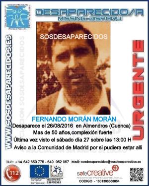 Se busca a un hombre en Almendros Se busca a un hombre en Almendros