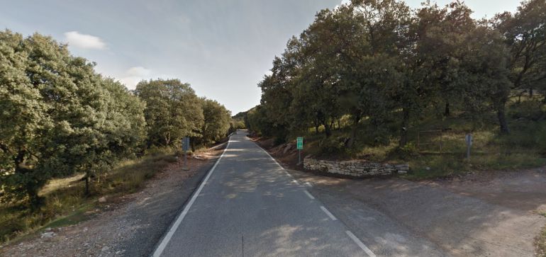 Km39 de la carretera Jaén-Los Villares donde se ha producido el accidente. Km39 de la carretera Jaén-Los Villares donde se ha producido el accidente.