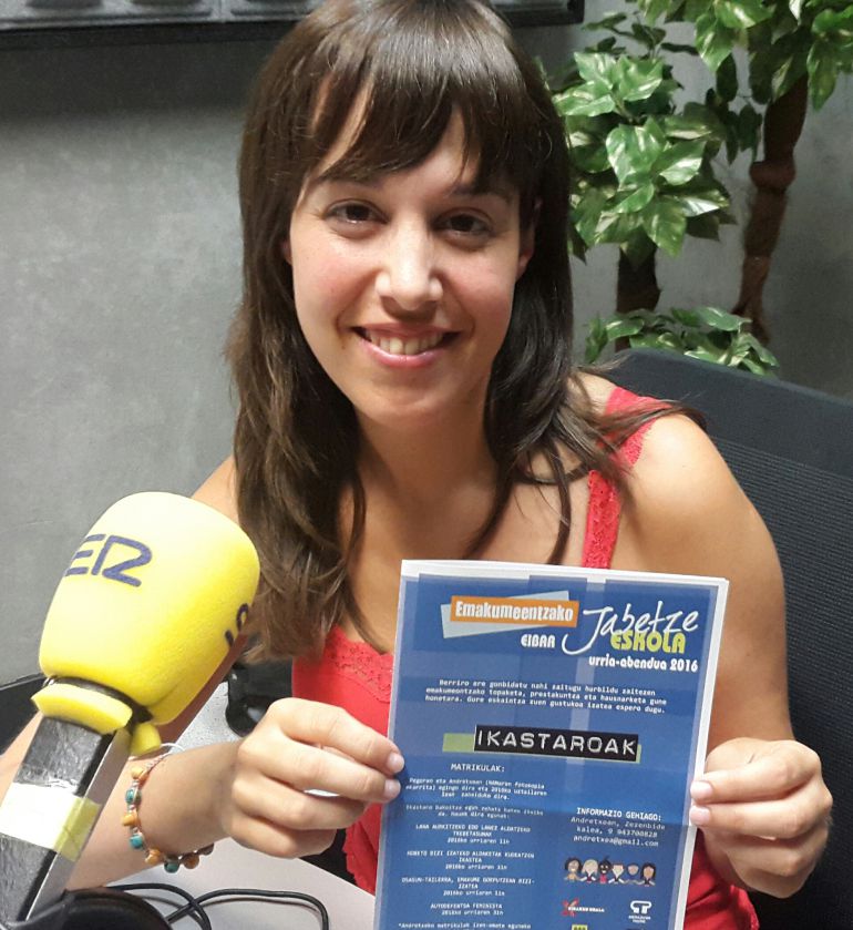 Zaida Fernández, dinamizadora de Andretxea Zaida Fernández, dinamizadora de Andretxea