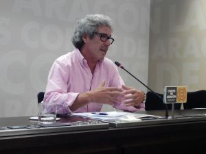 Gregorio Briz, portavoz de Chunta Aragonesista Gregorio Briz, portavoz de Chunta Aragonesista