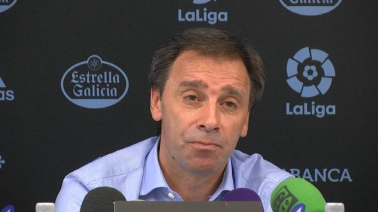 El director deportivo del Celta hace balance de los primeros resultados ante los medios de comunicación El director deportivo del Celta hace balance de los primeros resultados ante los medios de comunicación
