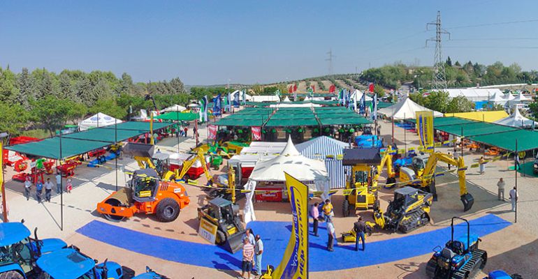 La feria de maquinaria de Úbeda durante la edición de 2015. La feria de maquinaria de Úbeda durante la edición de 2015.