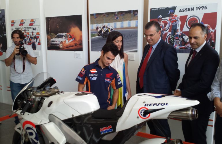 Dani Pedrosa aclamado en Cartagena Dani Pedrosa aclamado en Cartagena