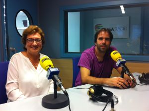 Mari Carme Sandiumenge, cuidadora i Gerard Piñol, cap de demències de l'Hospital Santa Maria Mari Carme Sandiumenge, cuidadora i Gerard Piñol, cap de demències de l'Hospital Santa Maria