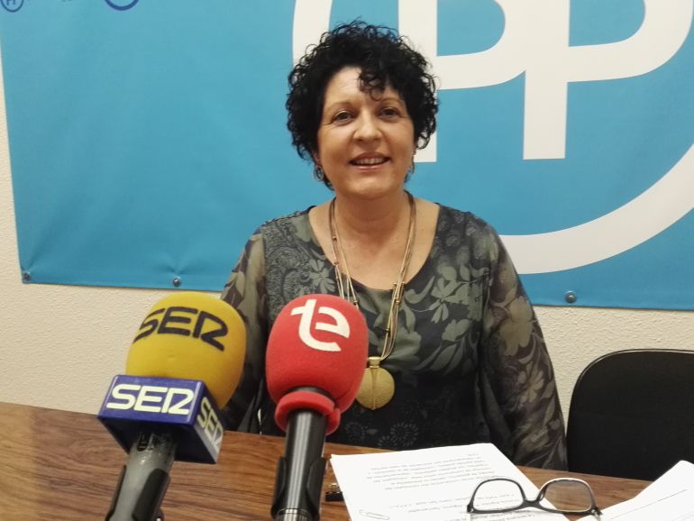 Manuela Mora, concejala del PP Elche Manuela Mora, concejala del PP Elche