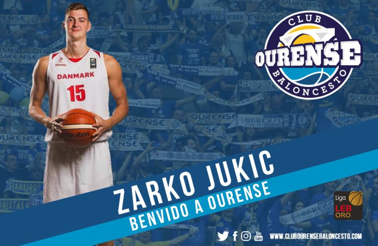 Nuevo y último fichaje del COB, el alero Dánes Zarko Jukic, 23 años, su primera experiencia en el baloncesto español Nuevo y último fichaje del COB, el alero Dánes Zarko Jukic, 23 años, su primera experiencia en el baloncesto español