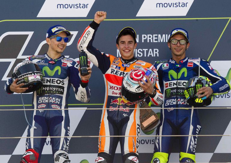 Marc Márquez se hizo con la victoria Marc Márquez se hizo con la victoria