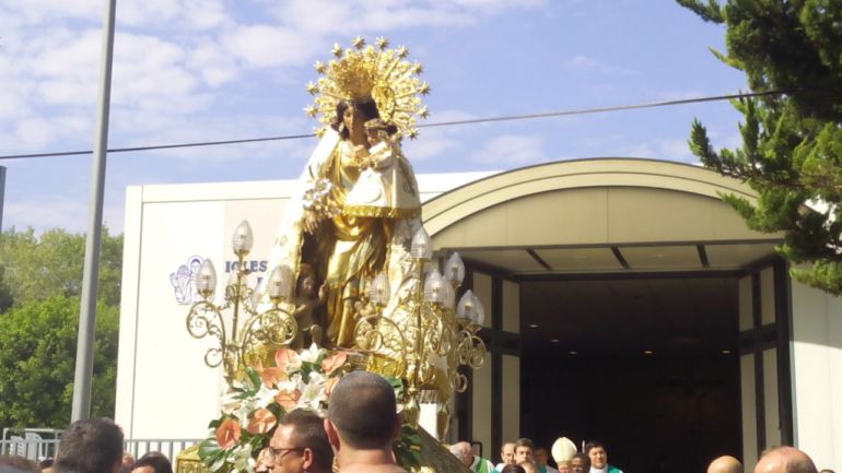 Devoción en Dénia con la Mare de Déu. Devoción en Dénia con la Mare de Déu.