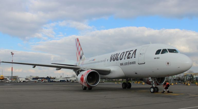 Airbus de la compañía Volotea Airbus de la compañía Volotea