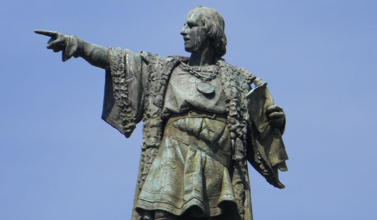 Resultado de imaxes para eStatua criStobal colon bilbao