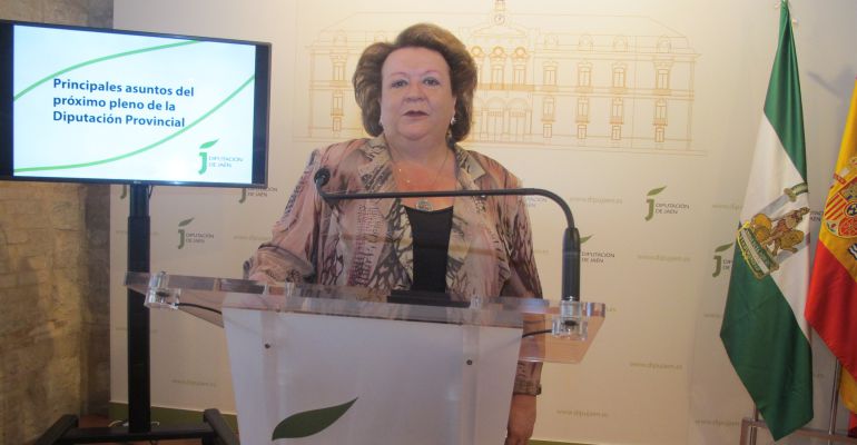 La vicepresidenta primera de la Diputación de Jaén, Pilar Parra. La vicepresidenta primera de la Diputación de Jaén, Pilar Parra.