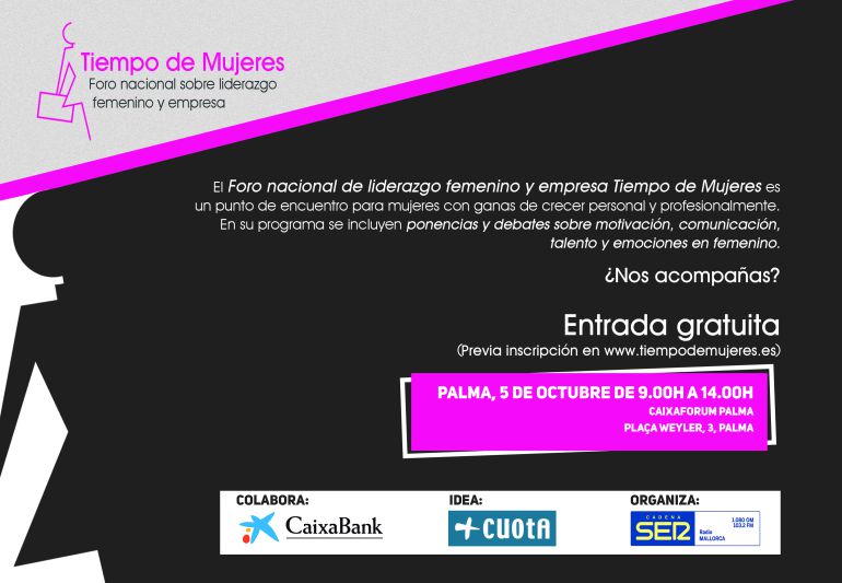 Francina Armengol y Pilar Costa participan en "Tiempo de Mujeres"