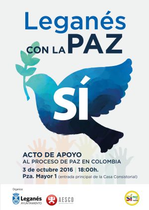 Concentración por la paz en Colombia Concentración por la paz en Colombia