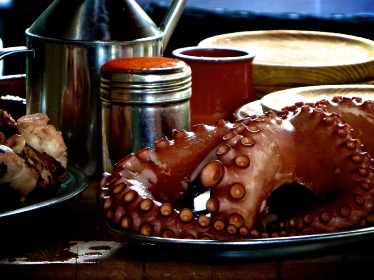 El pulpo ¿con agua? El pulpo ¿con agua?