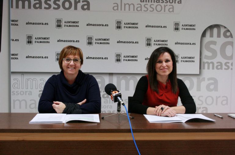 Susana Nicolau (Compromís) y Merche Galí (PSPV) Susana Nicolau (Compromís) y Merche Galí (PSPV)