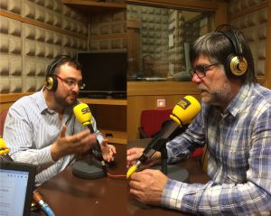 Adrián Barbón (PSOE) y Alberto Tirador (IU) en los estudios de Radio Asturias-SER Adrián Barbón (PSOE) y Alberto Tirador (IU) en los estudios de Radio Asturias-SER