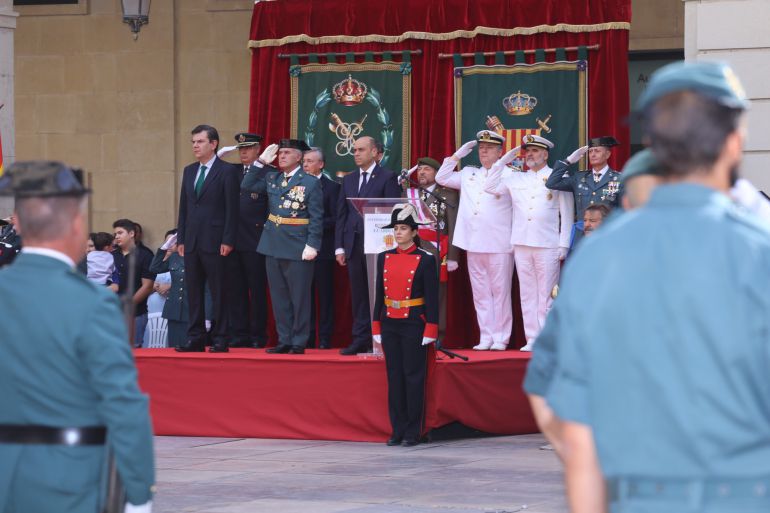 Actos de la Guardia Civil en la Plaza del Ayuntamiento Actos de la Guardia Civil en la Plaza del Ayuntamiento