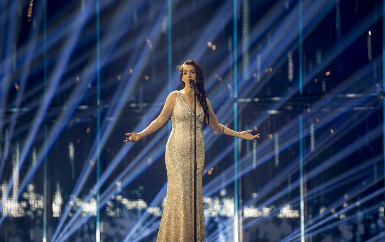 Ruth Lorenzo, durante su actuación en Eurovisión 2014 Ruth Lorenzo, durante su actuación en Eurovisión 2014