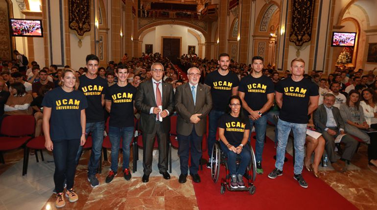 Las estrellas olímpicas celebran los éxitos de Río en el Congreso de la UCAM Las estrellas olímpicas celebran los éxitos de Río en el Congreso de la UCAM